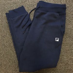 Navy Fila sweatpants